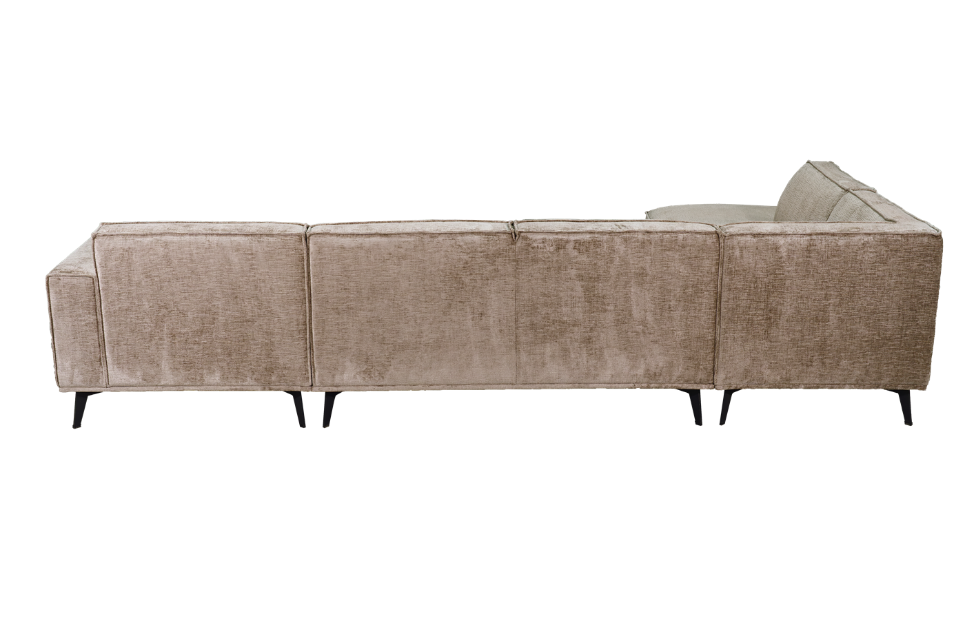 Leeds Ottoman L - 2 5 - Chaise R - Touch 04 Taupe Tower Living - Afbeelding 5