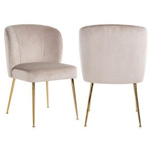 Eetkamerstoel Cannon khaki velvet Richmond Interiors