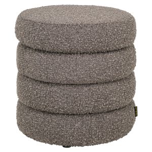 Poef & Voetenbank Adele brown chunky Richmond Interiors