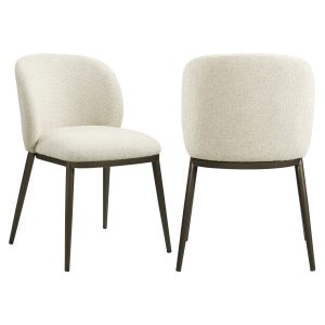 Eetkamerstoel Gandy biscotti fire retardant Richmond Interiors
