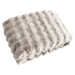 Plaid Cosy Fluff cream 200x300 Richmond Interiors