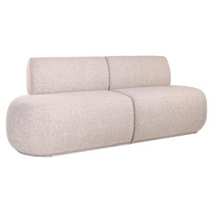 Eetkamer bank Sorrobon cayenne brown straight (Set of 2) Richmond Interiors