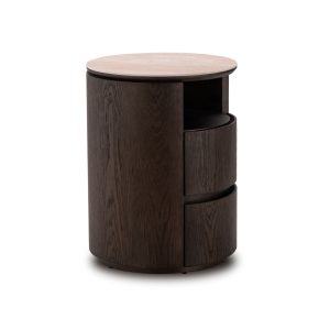 Nachtkastje Nando brown 2-drawers Richmond Interiors