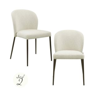 Eetkamerstoel Stacker  biscotti fire retardant (Set of 2) Richmond Interiors