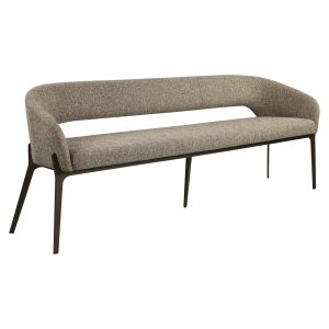 Eetkamer bank Kenzi brown tweed Richmond Interiors