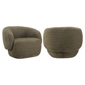 Lounge stoel Milano moss chevron Richmond Interiors