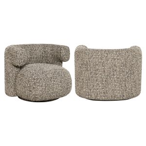 Lounge stoel Talley cobblestone swivel Richmond Interiors