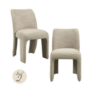 Eetkamerstoel Maya natural softweave (Set of 2) Richmond Interiors