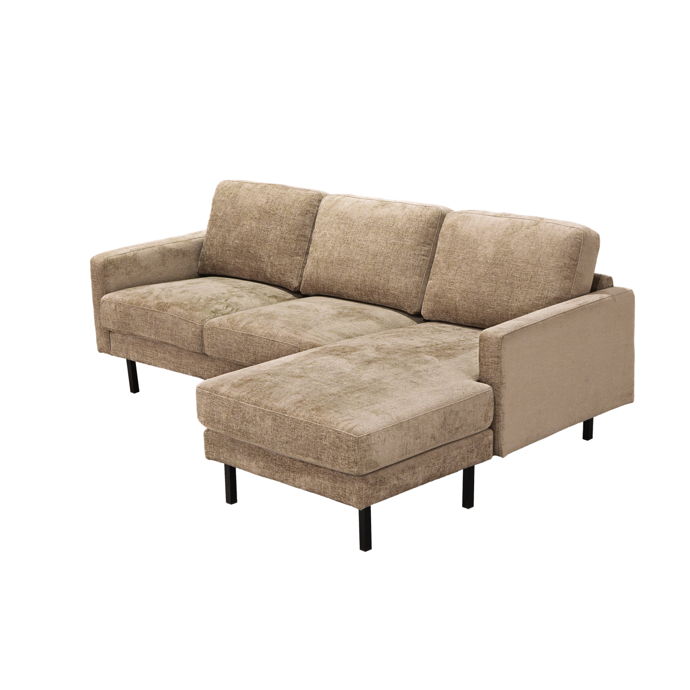 Cambridge 2 5-AL/AR + Chaise R/L - Milky 80 beige Tower Living - Afbeelding 2