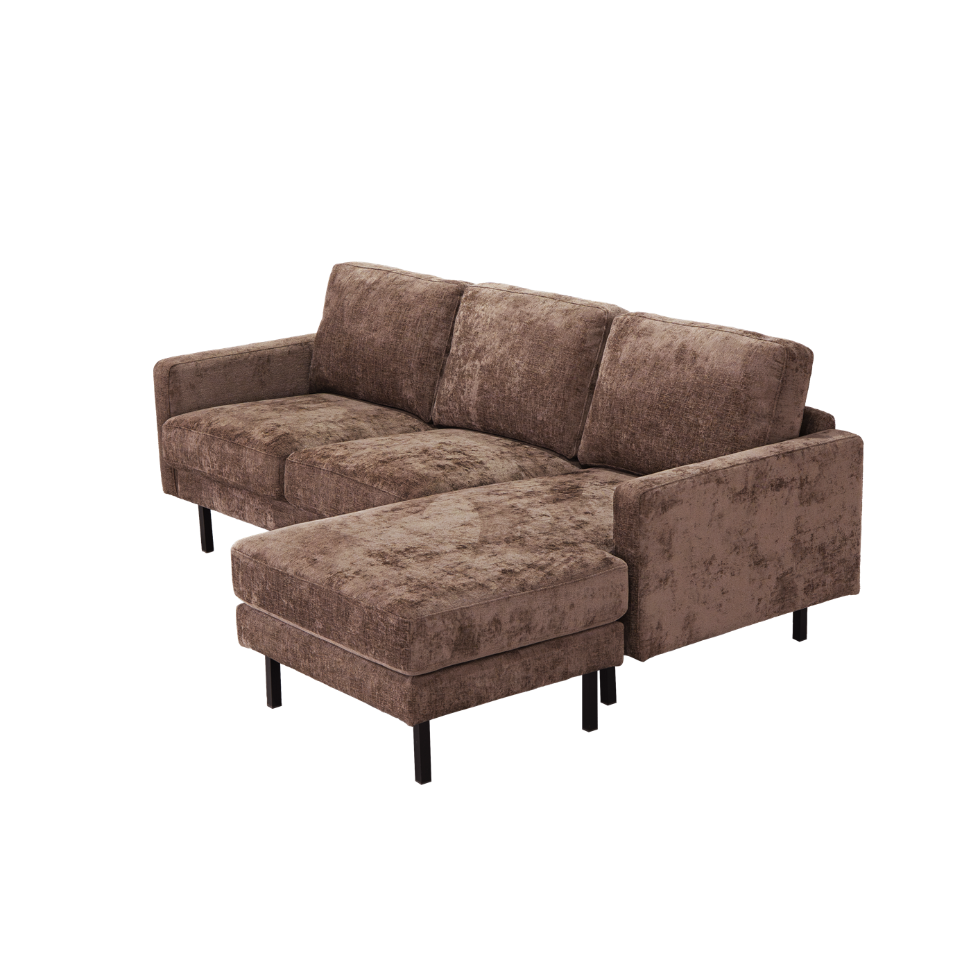 Cambridge 2 5-AL/AR + Chaise R/L - Milky 85 brown Tower Living - Afbeelding 2