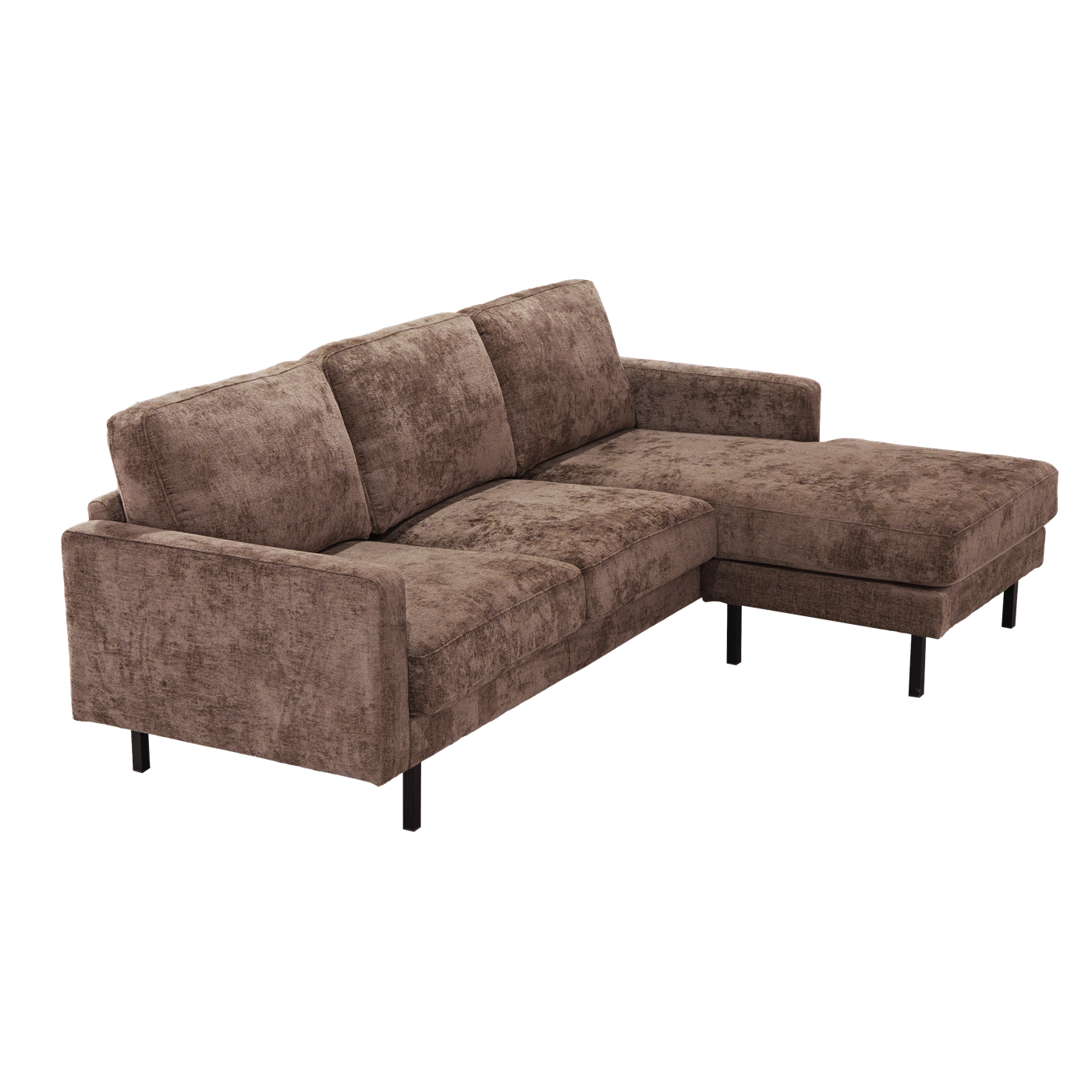 Cambridge 2 5-AL/AR + Chaise R/L - Milky 85 brown Tower Living