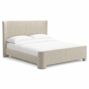 Bed Divana beige chevron 160x200 Richmond Interiors