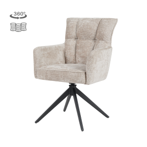Bardi Armstoel - Haga 30 Beige (draaibaar) Tower Living